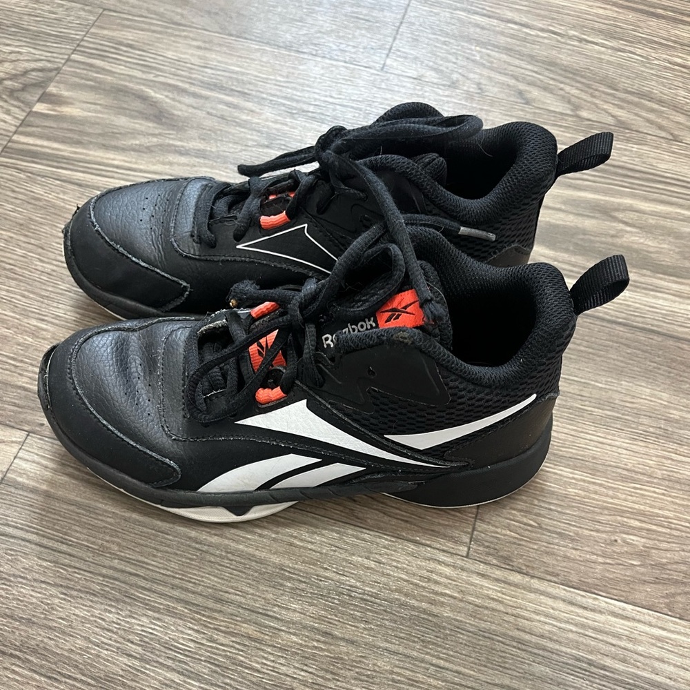 Reebok Kids Black and White Sneakers
